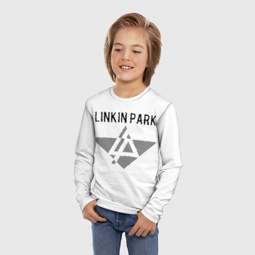 Детский лонгслив 3D Linkin Park, цвет 3D печать - фото 3