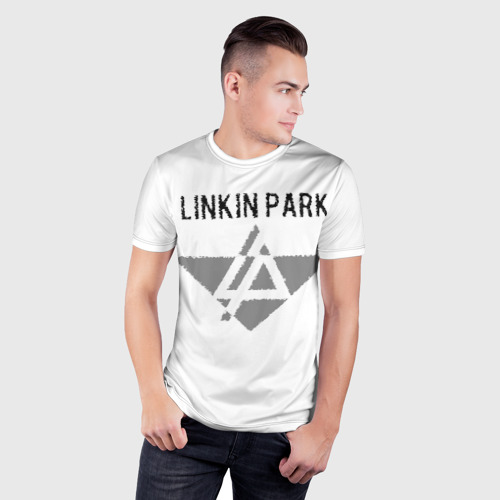 Мужская футболка 3D Slim Linkin Park, цвет 3D печать - фото 3