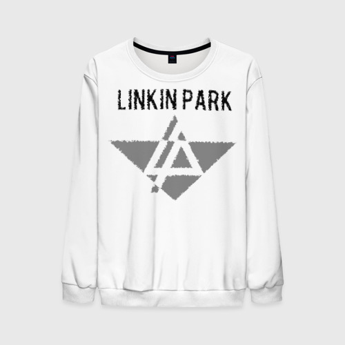 Мужской свитшот 3D Linkin Park, цвет белый