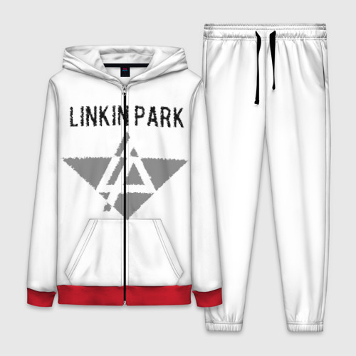 Женский костюм 3D с принтом Linkin Park, вид спереди #2
