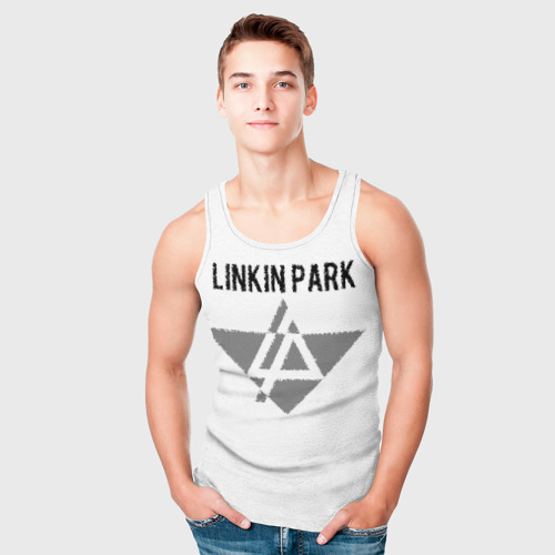 Мужская майка 3D Linkin Park, цвет 3D печать - фото 5