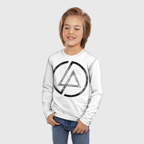 Детский лонгслив 3D Linkin Park, цвет 3D печать - фото 3