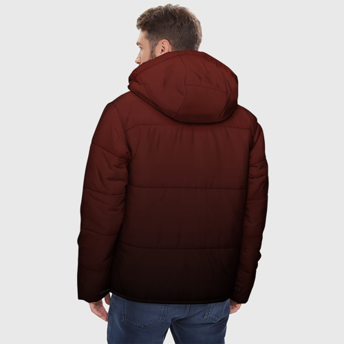 Мужская зимняя куртка 3D Его величество Игорь, цвет черный - фото 4
