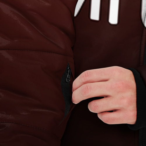 Мужская зимняя куртка 3D Его величество Игорь, цвет черный - фото 6