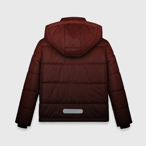 Зимняя куртка для мальчиков 3D Его величество Коля, цвет красный - фото 2