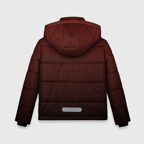 Зимняя куртка для мальчиков 3D Его величество Илья, цвет красный - фото 2