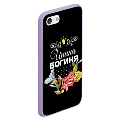 Чехол для iPhone 5/5S матовый Богиня Ирина - фото 2