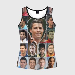Женская майка 3D Криштиану Роналду - лучший