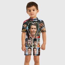 Детский купальный костюм 3D Криштиану Роналду - лучший - фото 2