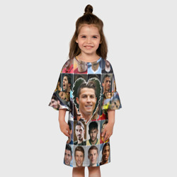 Детское платье 3D Криштиану Роналду - лучший - фото 2