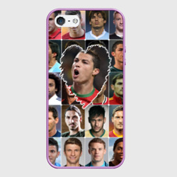 Чехол для iPhone 5/5S матовый Криштиану Роналду - лучший