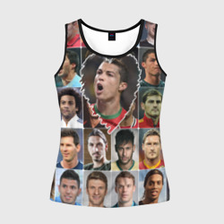 Женская майка 3D Криштиану Роналду - лучший