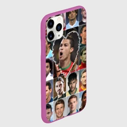 Чехол для iPhone 11 Pro матовый Криштиану Роналду - лучший - фото 2