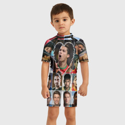 Детский купальный костюм 3D Криштиану Роналду - лучший - фото 2