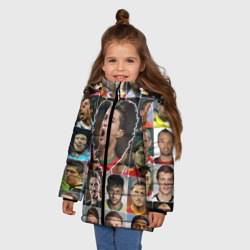 Зимняя куртка для девочек 3D Криштиану Роналду - лучший - фото 2