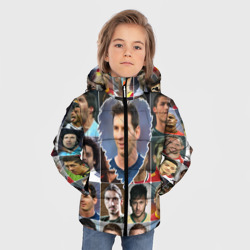 Зимняя куртка для мальчиков 3D Лионель Месси - лучший - фото 2