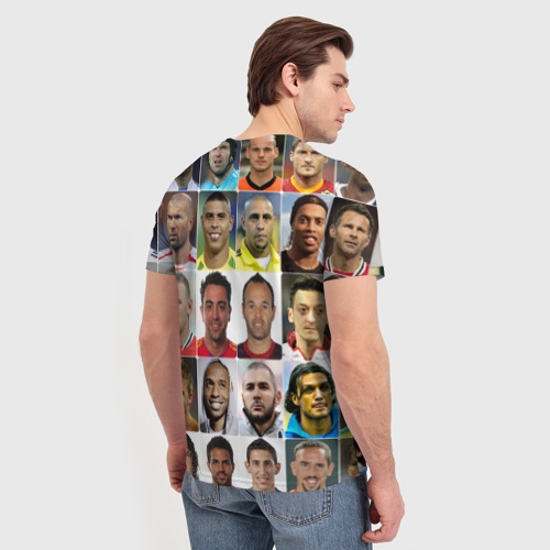 Мужская футболка 3D Мануэль Нойер - лучший, цвет 3D печать - фото 4
