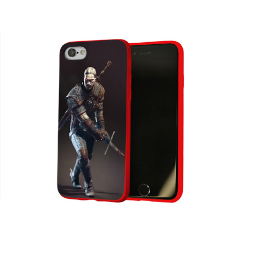 Чехол для Apple iPhone 8 силиконовый глянцевый Witcher 3 Фото 01 Чехол для Apple iPhone 8 силиконовый глянцевый Witcher 3 Фото 01