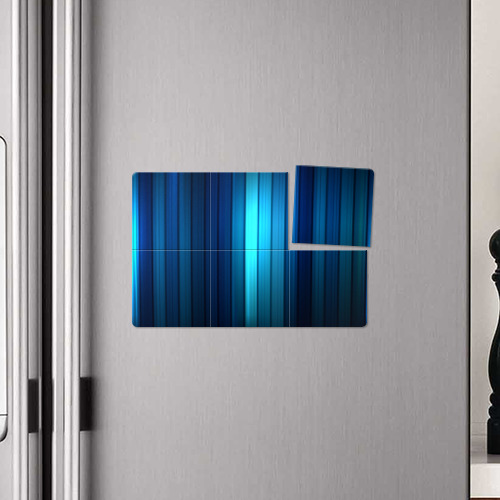 Магнитный плакат 3Х2 Blue lines - фото 4