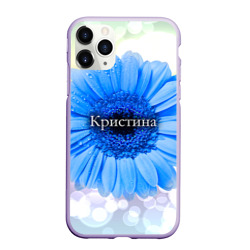 Чехол для iPhone 11 Pro матовый Кристина