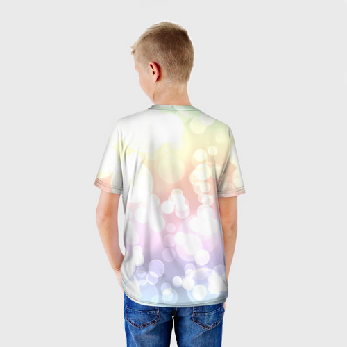 Детская футболка 3D Ксения, цвет 3D печать - фото 4