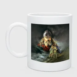 Кружка керамическая Богатырь славянский