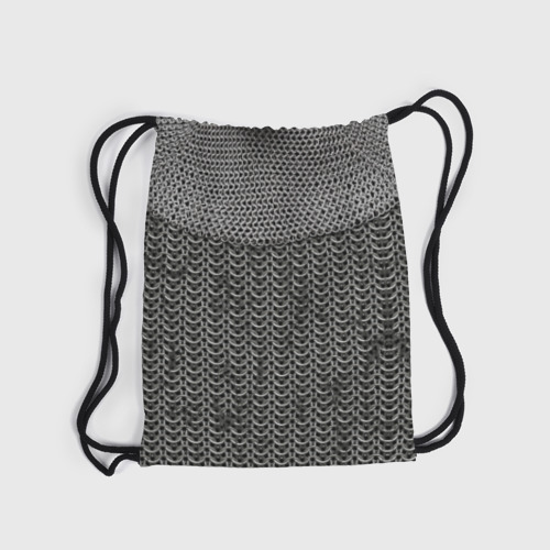 Рюкзак-мешок 3D Кольчуга с горловиной - фото 6