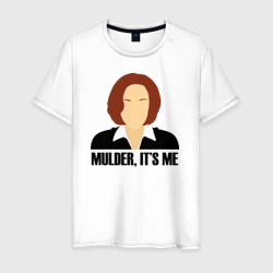 Мужская футболка хлопок Mulder, IT's me