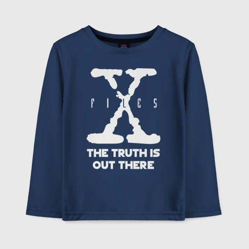 Детский лонгслив хлопок X-Files