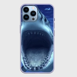 Чехол для iPhone 14 Pro Max Белая акула