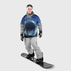 Накидка на куртку 3D Белая акула - фото 2