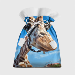 Подарочный 3D мешок Прикольный жираф