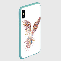 Чехол для iPhone XS Max матовый Птица - фото 2