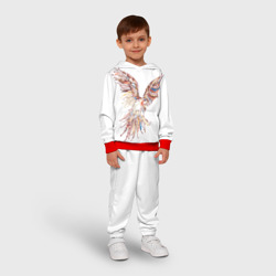 Детский костюм с толстовкой 3D Птица - фото 2