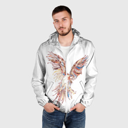 Мужская ветровка 3D Птица - фото 2