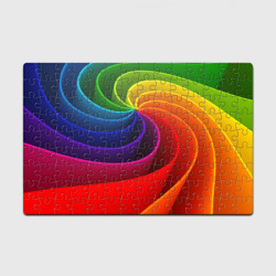 Головоломка Пазл магнитный 126 элементов Радуга цвета