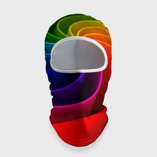 Балаклава 3D Радуга цвета