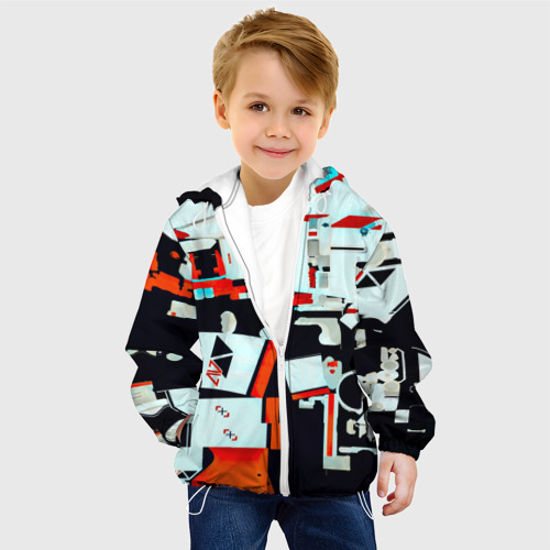 Детская куртка 3D Assimov, цвет белый - фото 3