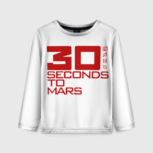 Детский лонгслив 3D 30 Seconds To Mars