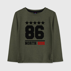 Детский лонгслив хлопок 86 north side