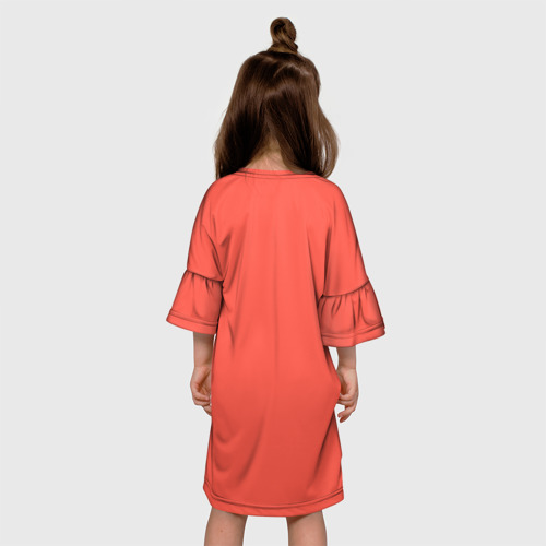 Детское платье 3D С 8 Марта!, цвет 3D печать - фото 5