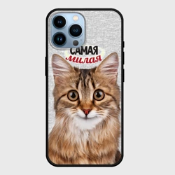 Чехол для iPhone 14 Pro Max Самая милая кошечка