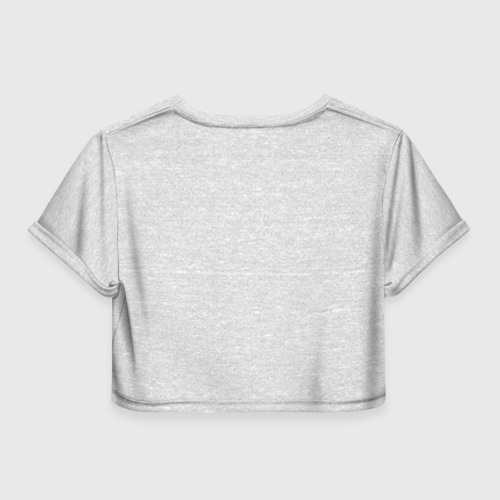 Женская футболка Crop-top 3D Самая Красивая, цвет 3D печать - фото 2