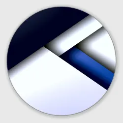 Круглый коврик для мышки Geometria