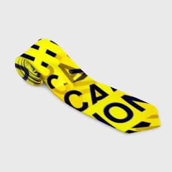 Галстук 3D Caution