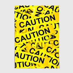 Постер Caution