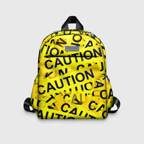 Детский рюкзак 3D Caution