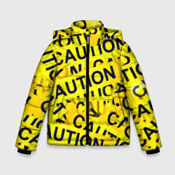 Зимняя куртка для мальчиков 3D Caution