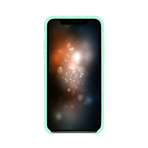 Чехол для Apple iPhone X силиконовый глянцевый Радужные полосы Фото 01 Чехол для Apple iPhone X силиконовый глянцевый Радужные полосы Фото 01