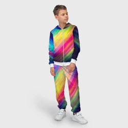 Детский костюм 3D Радужные полосы - фото 2